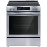 Frigidaire FCFE308CAS Electric Range, 5.3 cu. ft. Capacity, 30 inch Exterior Width, Convection, 5 Burners, Storage Drawer, Self Clean, 3,200 W Highest Element, Stainless Steel colour