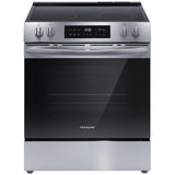 Frigidaire FCFE308CBS Electric Range, 5.3 cu. ft. Capacity, 30 inch Exterior Width, Convection, 5 Burners, Storage Drawer, Air Fry, Steam Clean, 3,500 W Highest Element, Stainless Steel colour, EvenTemp® Burner, Extra Wide Store-More™ Drawer