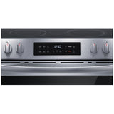 Frigidaire FCFE308CBS Electric Range, 5.3 cu. ft. Capacity, 30 inch Exterior Width, Convection, 5 Burners, Storage Drawer, Air Fry, Steam Clean, 3,500 W Highest Element, Stainless Steel colour, EvenTemp® Burner, Extra Wide Store-More™ Drawer