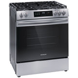 Frigidaire FCFG3062AS Gas Range, 5 cu. ft. Capacity, 30 inch Exterior Width, Self Clean, 5 Burners, Storage Drawer, 18,000 BTU Highest Burner, Stainless Steel colour