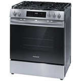 Frigidaire FCFG3082BS Gas Range, 5.1 cu. ft. Capacity, 30 inch Exterior Width, Steam Clean, Convection, 5 Burners, Storage Drawer, Air Fry, 18,000 BTU Highest Burner, Stainless Steel colour