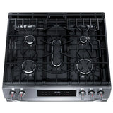 Frigidaire FCFG3082BS Gas Range, 5.1 cu. ft. Capacity, 30 inch Exterior Width, Steam Clean, Convection, 5 Burners, Storage Drawer, Air Fry, 18,000 BTU Highest Burner, Stainless Steel colour