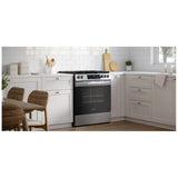 Frigidaire FCFG3082BS Gas Range, 5.1 cu. ft. Capacity, 30 inch Exterior Width, Steam Clean, Convection, 5 Burners, Storage Drawer, Air Fry, 18,000 BTU Highest Burner, Stainless Steel colour