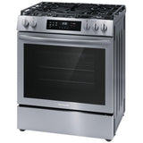 Frigidaire FCFG3083AS Gas Range, 5.1 cu. ft. Capacity, 30 inch Exterior Width, Self Clean, Convection, 5 Burners, Storage Drawer, 18,000 BTU Highest Burner, Stainless Steel colour