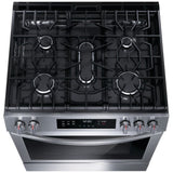 Frigidaire FCFG3083AS Gas Range, 5.1 cu. ft. Capacity, 30 inch Exterior Width, Self Clean, Convection, 5 Burners, Storage Drawer, 18,000 BTU Highest Burner, Stainless Steel colour