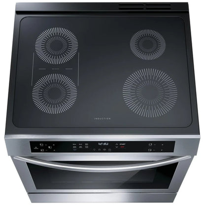 Frigidaire 30" Front Control Induction Ranges with Convection Bake FCFI308CAS