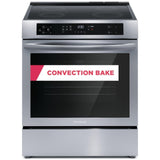 Frigidaire 30" Front Control Induction Ranges with Convection Bake FCFI308CAS