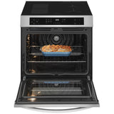 Frigidaire FCFI308CBS Induction Range, 5.3 cu. ft. Capacity, 30 inch Exterior Width, Convection, 4 Burners, Storage Drawer, Air Fry, Self Clean, 3,600 W Highest Element, Stainless Steel colour