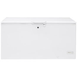 GE FCM16SLWW Chest Freezer, 65 inch Width, 15.7 cu. ft. Capacity, Manual, Interior Light (Freezer), White colour