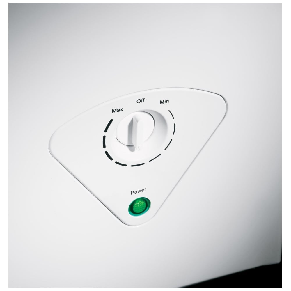 GE FCM5STWW Chest Freezer, 24.75 inch Width, 5.1 cu. ft. Capacity