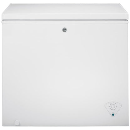 GE FCM7STWW Chest Freezer, 32.10 inch Width, 7 cu. ft. Capacity, Manual