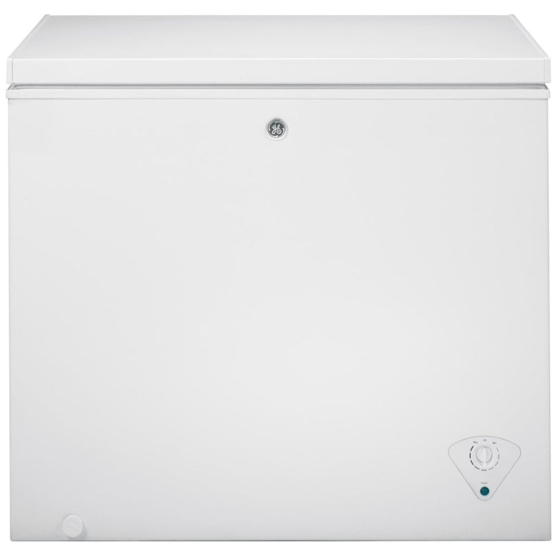 GE FCM7STWW Chest Freezer, 32.10 inch Width, 7 cu. ft. Capacity, Manual