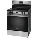 Frigidaire FCRE305CBS Electric Range, 5.3 cu. ft. Capacity, 30 inch Exterior Width, 5 Burners, Storage Drawer, Manual Clean, 3,000 W Highest Element, Stainless Steel colour