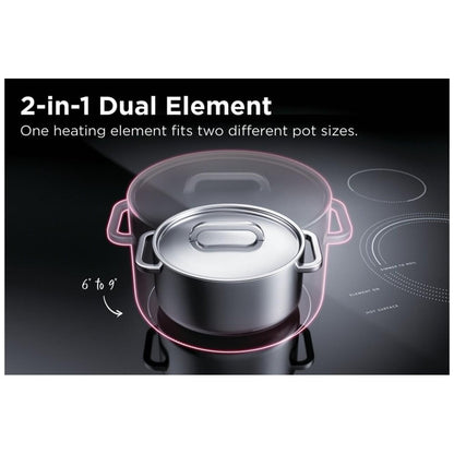 Frigidaire 30" Electric Ranges with the EvenTemp FCRE306CAW