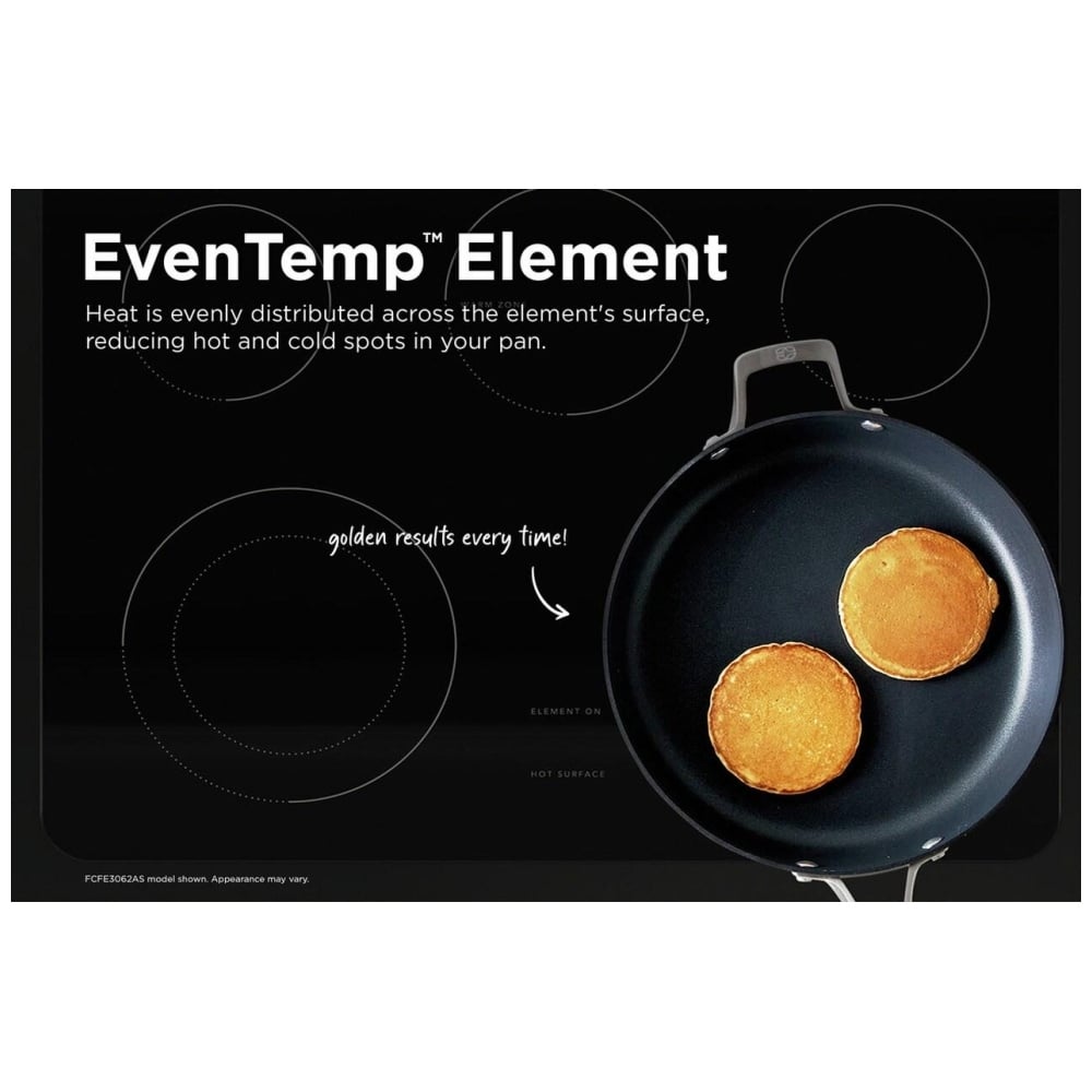 Frigidaire 30" Electric Ranges with the EvenTemp FCRE306CAW