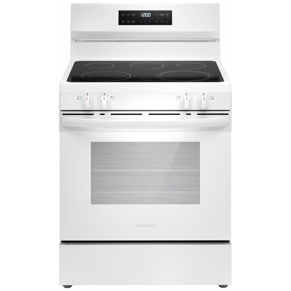 Frigidaire 30" Electric Ranges with the EvenTemp FCRE306CAW