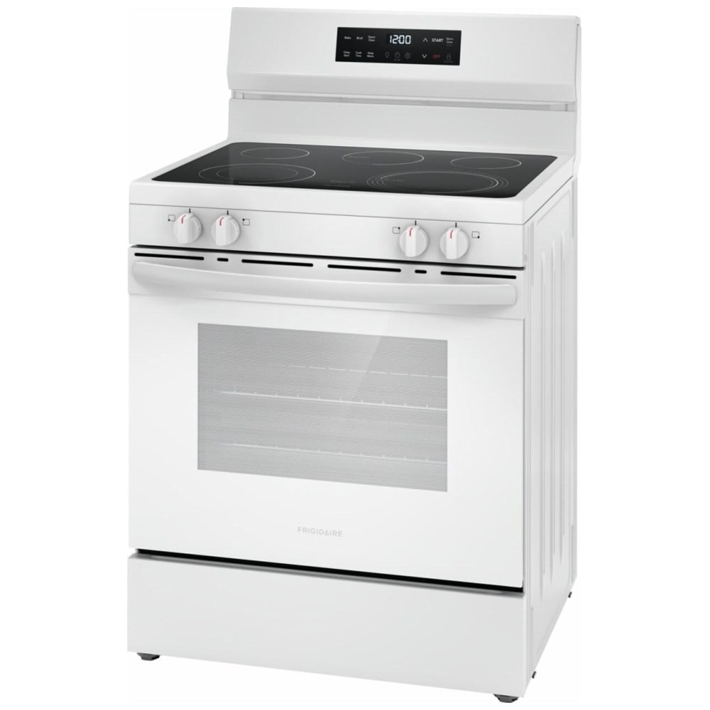 Frigidaire 30" Electric Ranges with the EvenTemp FCRE306CAW