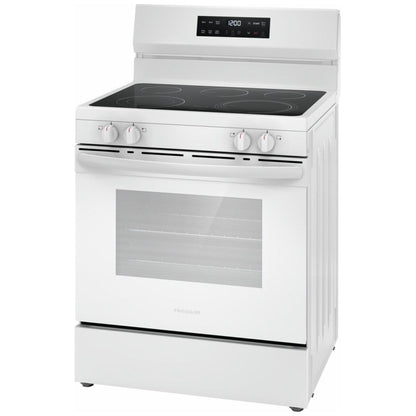 Frigidaire 30" Electric Ranges with the EvenTemp FCRE306CAW