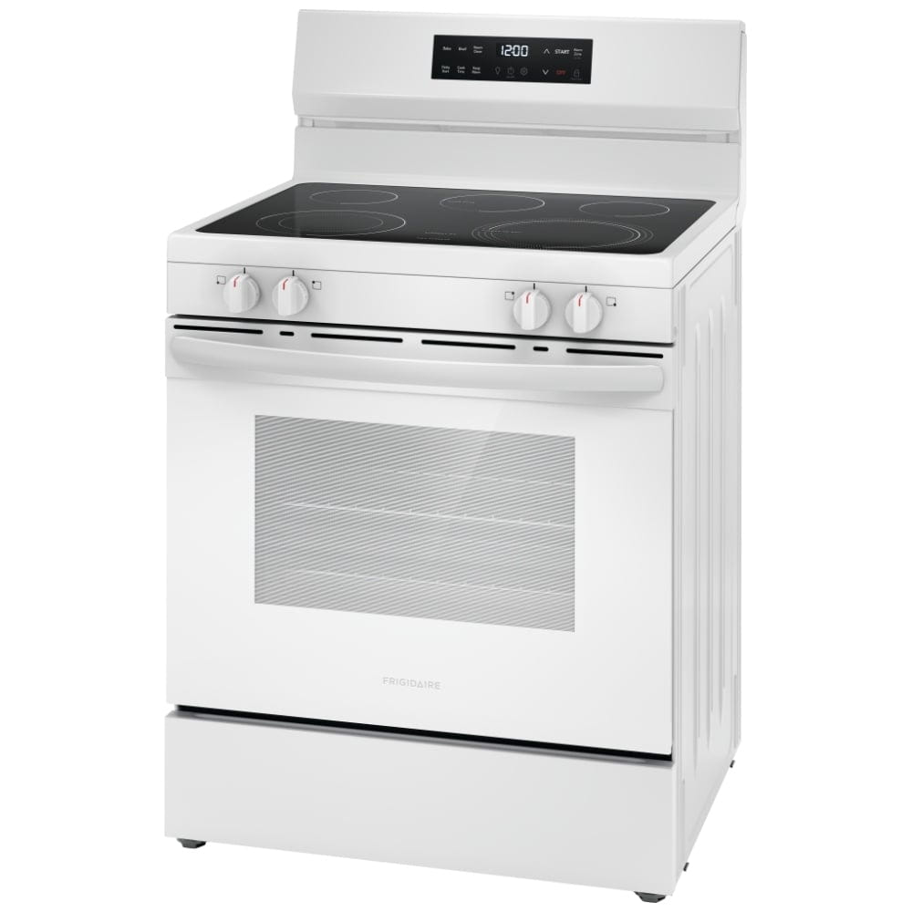 Frigidaire 30" Electric Ranges with the EvenTemp FCRE306CAW
