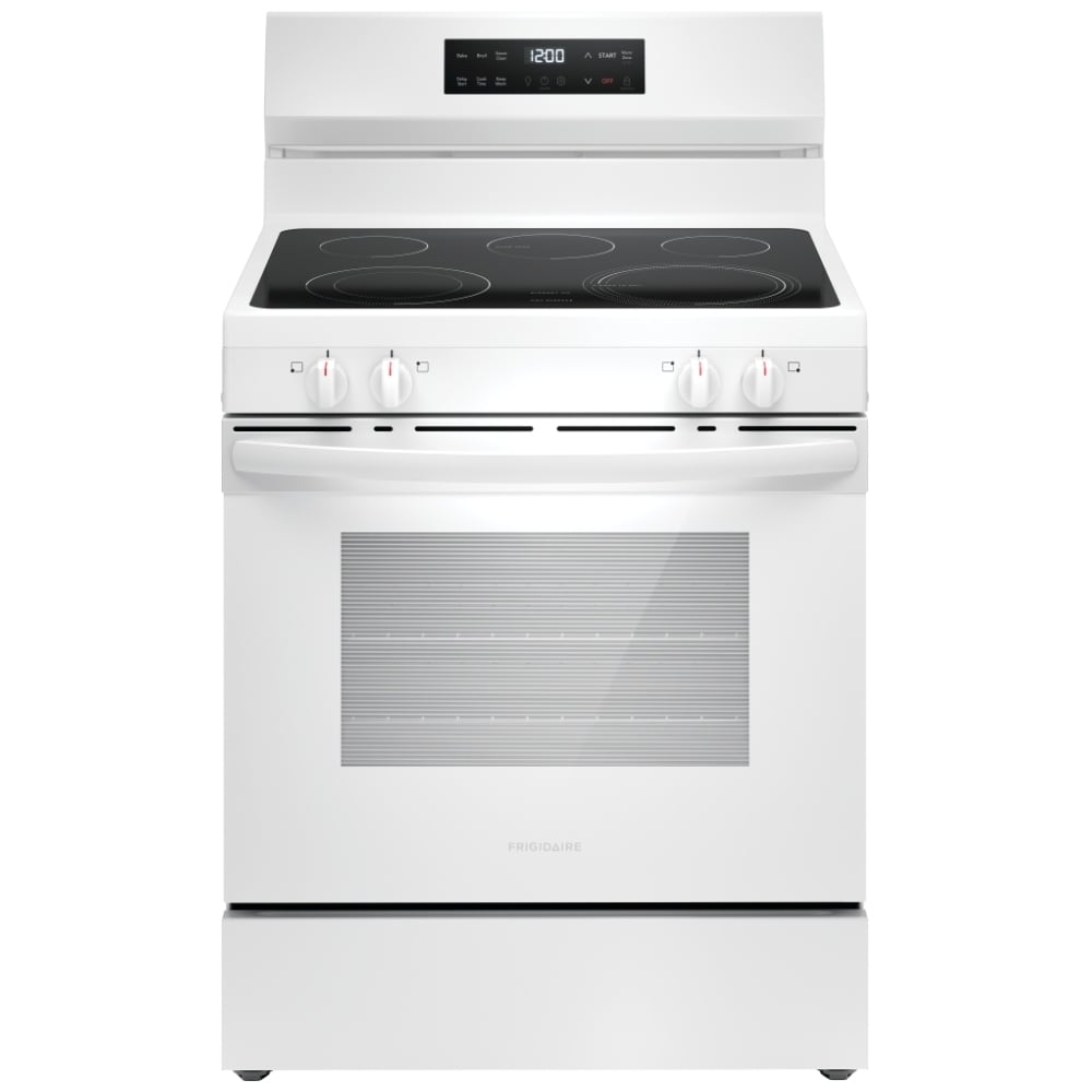 Frigidaire 30" Electric Ranges with the EvenTemp FCRE306CAW