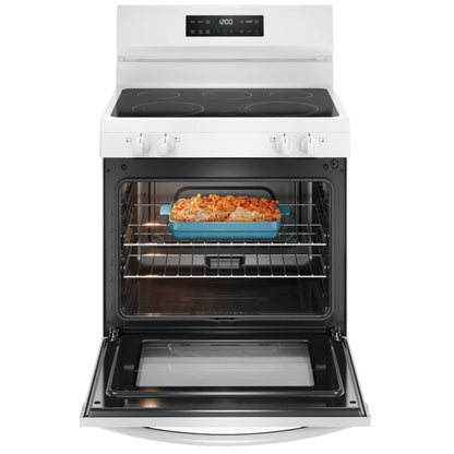 Frigidaire 30" Electric Ranges with the EvenTemp® FCRE306CAW