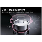 Frigidaire FCRE308CAD Electric Range, 5.3 cu. ft. Capacity, 30 inch Exterior Width, Convection, 5 Burners, Storage Drawer, Self Clean, 3,200 W Highest Element, Black Stainless Steel colour