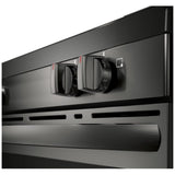 Frigidaire FCRE308CAD Electric Range, 5.3 cu. ft. Capacity, 30 inch Exterior Width, Convection, 5 Burners, Storage Drawer, Self Clean, 3,200 W Highest Element, Black Stainless Steel colour