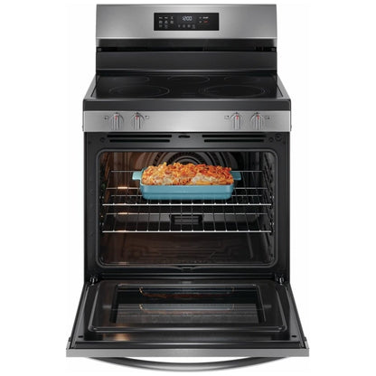 Frigidaire 30" Electric Ranges with Air Fry FCRE308CAS