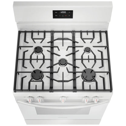 Frigidaire 30" Gas Ranges FCRG3052BW