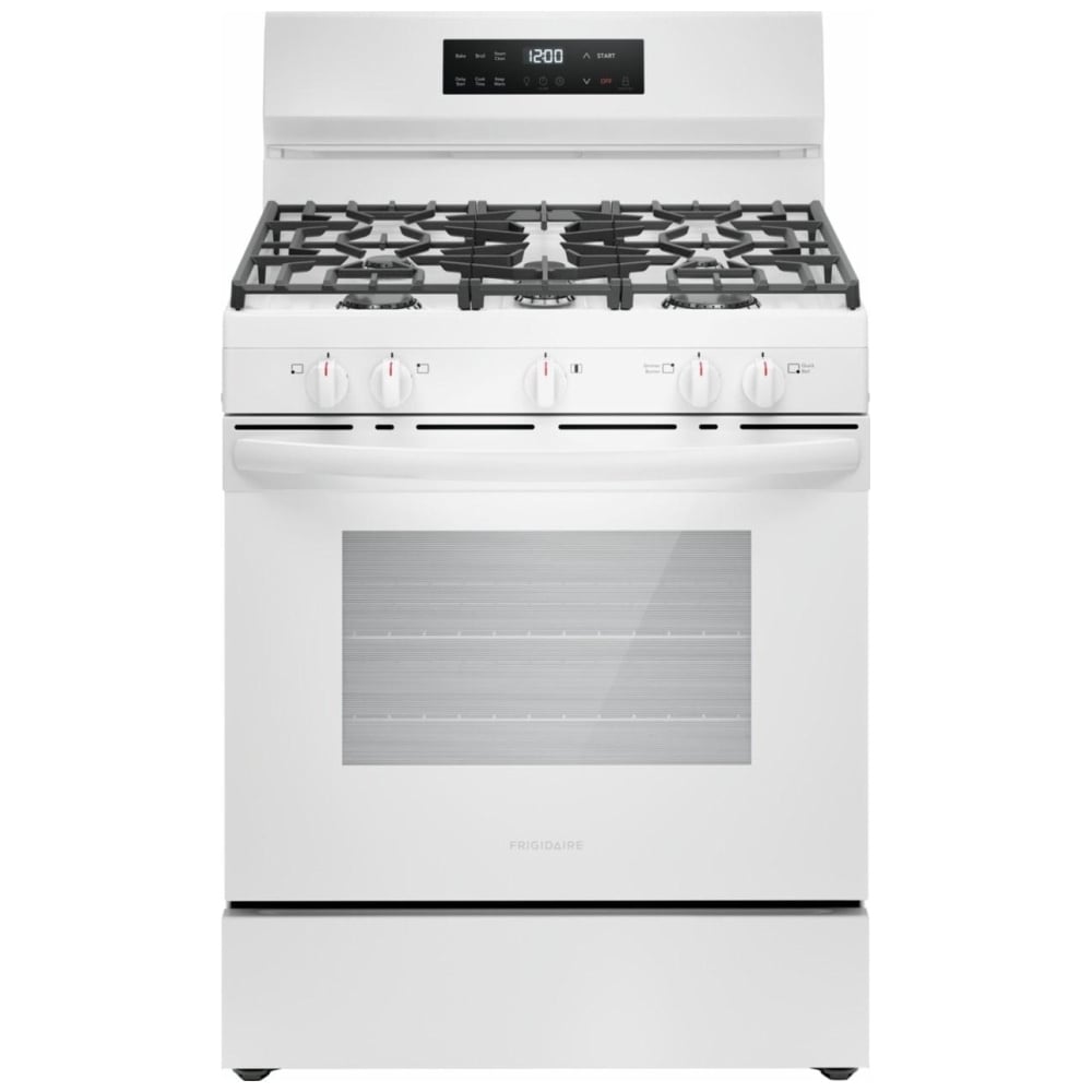 Frigidaire 30" Gas Ranges with Quick Boil FCRG3062AW