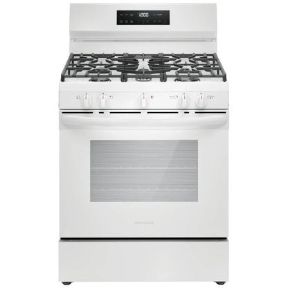 Frigidaire 30" Gas Ranges with Quick Boil FCRG3062AW