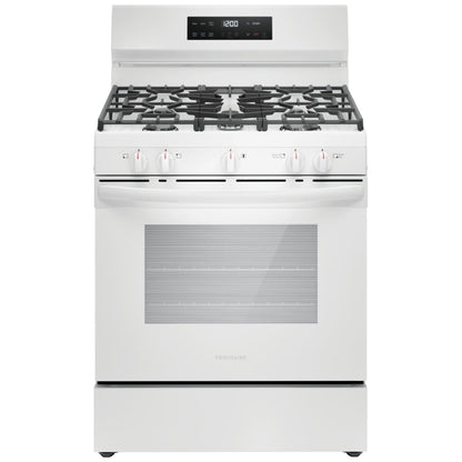 Frigidaire 30" Gas Ranges with Quick Boil FCRG3062AW