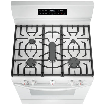 Frigidaire 30" Gas Ranges with Quick Boil FCRG3062AW