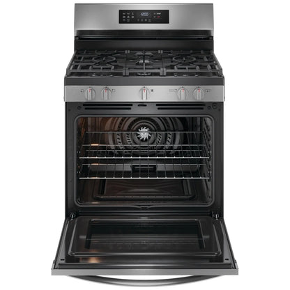 Frigidaire 30 英寸燃气灶，带空气炸锅 FCRG3083AS