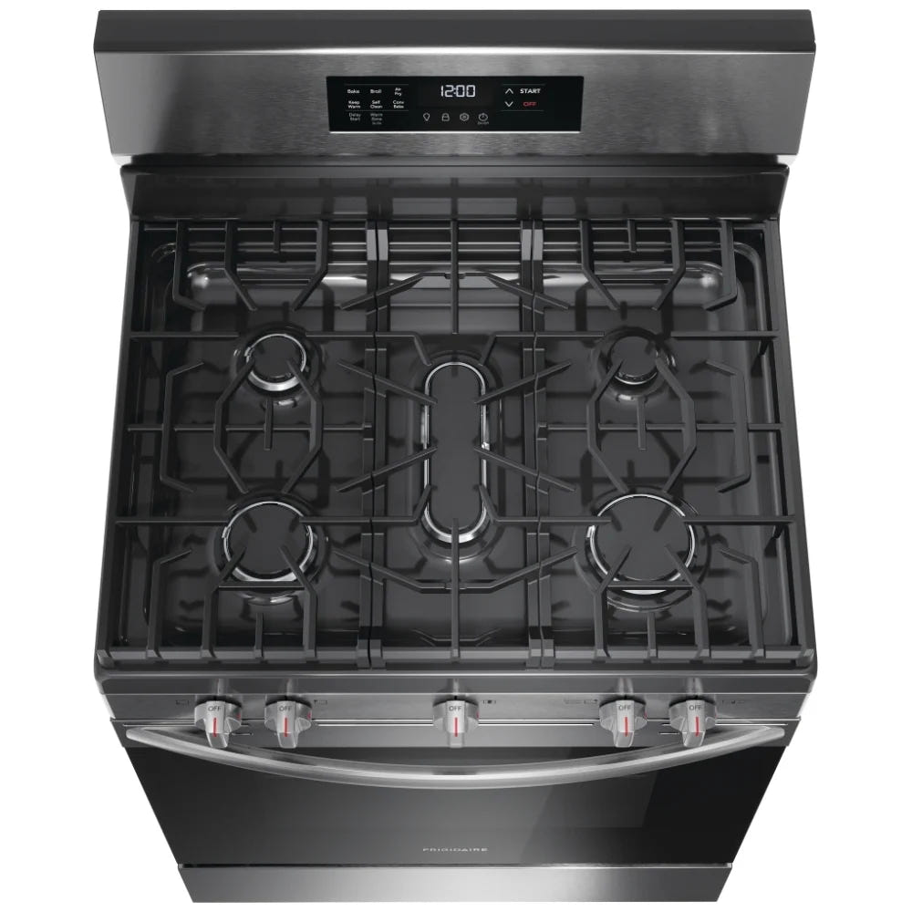Frigidaire 30 英寸燃气灶，带空气炸锅 FCRG3083AS