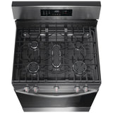 Frigidaire FCRG3083AS Gas Range, 5.3 cu. ft. Capacity, 30 inch Exterior Width, Self Clean, Convection, 5 Burners, Storage Drawer, Yes, 18,000 BTU Highest Burner, Stainless Steel colour