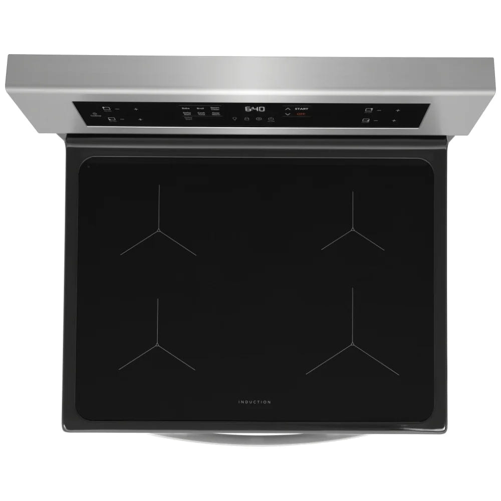 Frigidaire FCRI306CAS Induction Range, 5.3 cu. ft. Capacity, 30 inch Exterior Width, 4 Burners, Stainless Steel