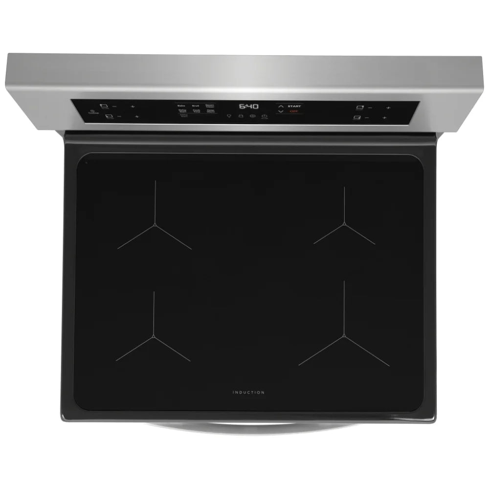 Frigidaire FCRI306CAS Induction Range, 5.3 cu. ft. Capacity, 30 inch Exterior Width, 4 Burners, Stainless Steel