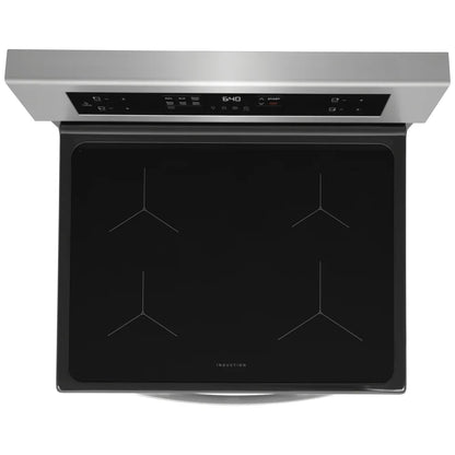 Frigidaire FCRI306CAS Induction Range, 5.3 cu. ft. Capacity, 30 inch Exterior Width, 4 Burners, Stainless Steel
