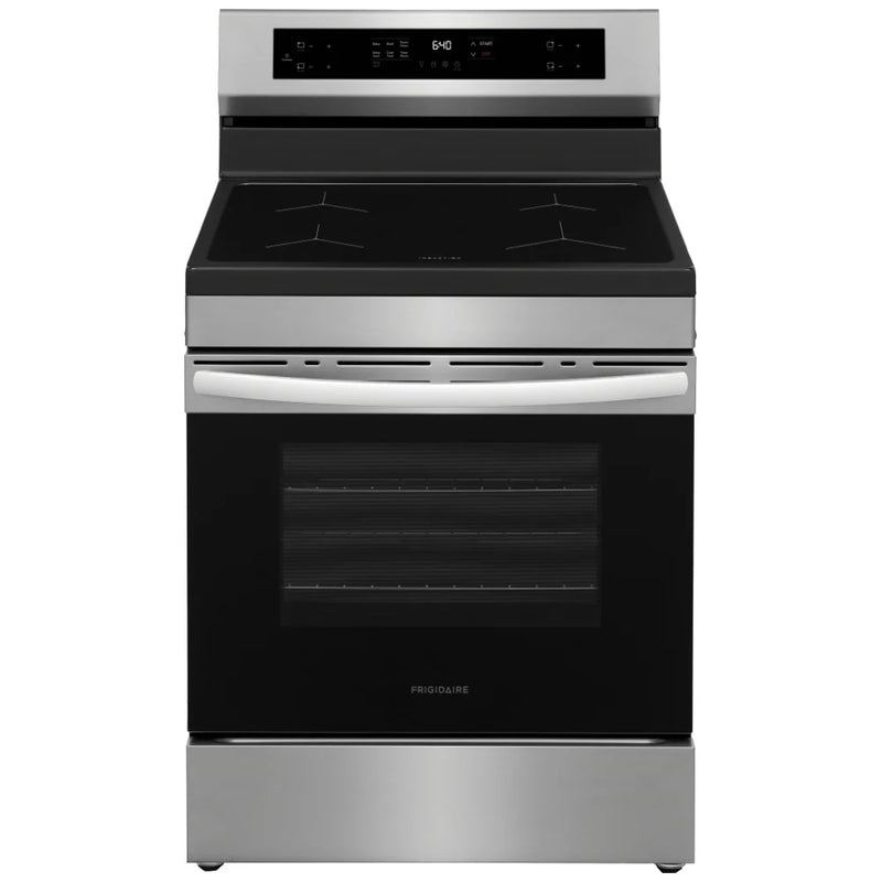 Frigidaire FCRI306CAS Induction Range, 5.3 cu. ft. Capacity, 30 inch Exterior Width, 4 Burners, Storage Drawer, Manual Clean, 3,600 W Highest Element, Stainless Steel colour
