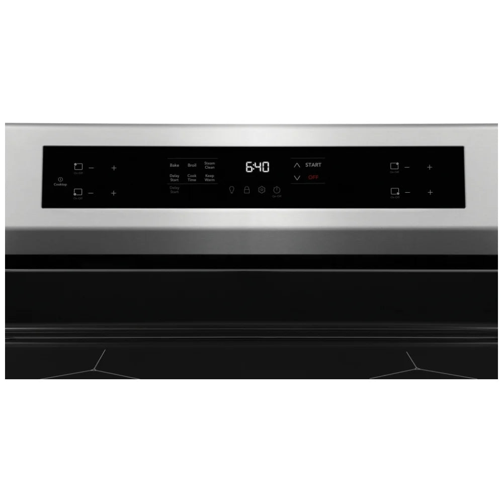 Frigidaire FCRI306CAS Induction Range, 5.3 cu. ft. Capacity, 30 inch Exterior Width, 4 Burners, Stainless Steel