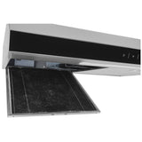 Frigidaire FCVW3062AS Range Hood, 30 inch Exterior Width, 330 CFM, LED, Aluminum Mesh Filter, Stainless Steel colour