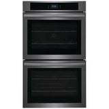 Frigidaire 30" Electric Double Wall Oven with Fan Convection FCWD3027AD