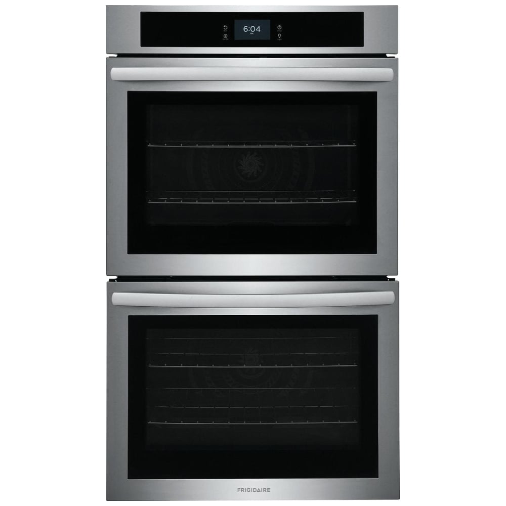 Frigidaire 30" Electric Double Electric Wall Oven with Fan Convection FCWD3027AS