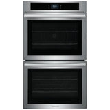 Frigidaire FCWD3027AS Double Wall Oven, 30 inch Exterior Width, Convection, Self Clean, 10.6 cu. ft. Capacity, Stainless Steel colour