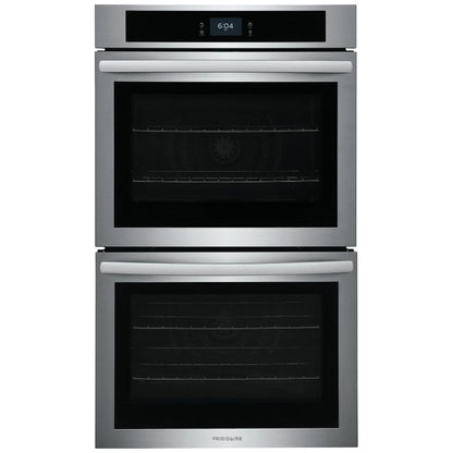 Frigidaire 30" Electric Double Electric Wall Oven with Fan Convection FCWD3027AS