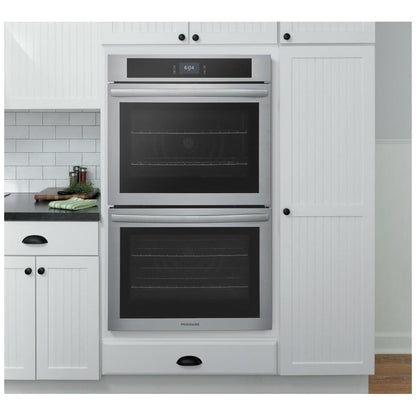Frigidaire 30" Electric Double Electric Wall Oven with Fan Convection FCWD3027AS