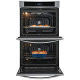 Frigidaire FCWD3027AS Double Wall Oven, 30 inch Exterior Width, Convection, Self Clean, 10.6 cu. ft. Capacity, Stainless Steel colour