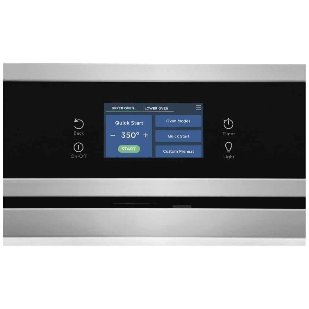 Frigidaire 30" Electric Double Electric Wall Oven with Fan Convection FCWD3027AS