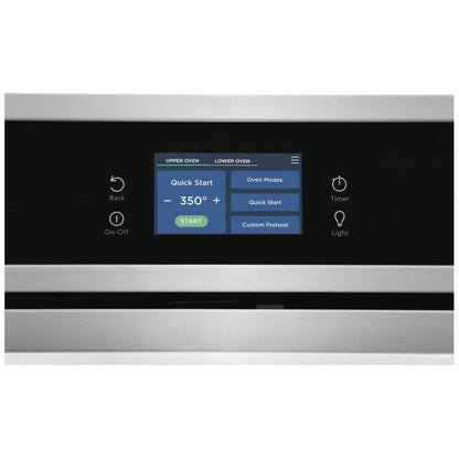 Frigidaire 30" Electric Double Electric Wall Oven with Fan Convection FCWD3027AS